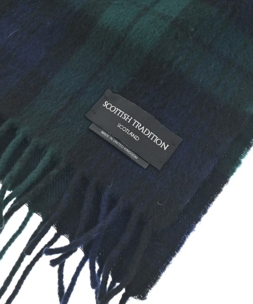 Scottish Tradition（スコティッシュトラディション）マフラー 紺 サイズ:- レディース/2200613002066