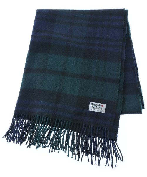 Scottish Tradition(スコティッシュトラディション)ストール 緑 サイズ:-/2200688785048