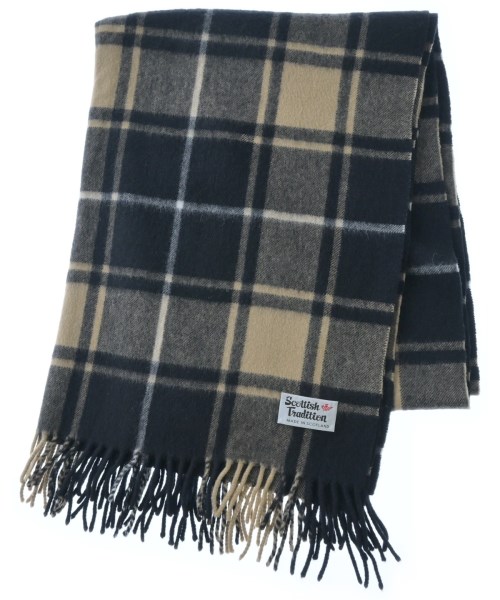 Scottish Tradition(スコティッシュトラディション)ストール 黒 サイズ:-/2200690668032