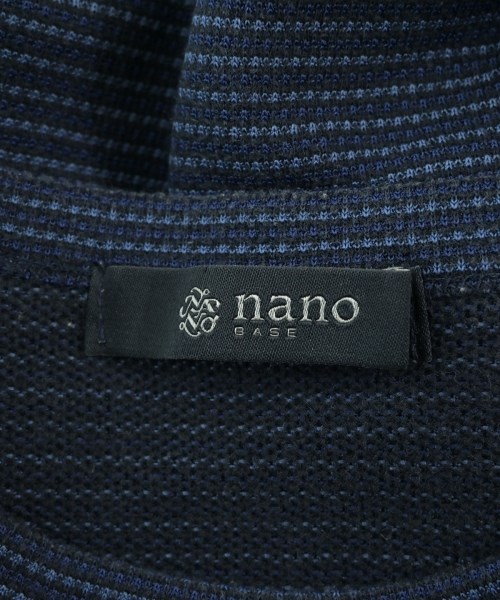 nano･universe BASEMENT（ナノユニバースベースメント）Tシャツ・カットソー 紺 サイズ:M メンズ/2200671542023
