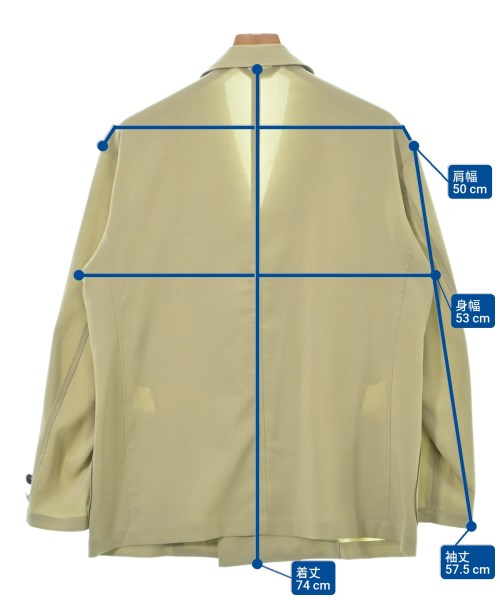 GLOSTER（グロスター）テーラードジャケット 緑 サイズ:S メンズ/2200628970039