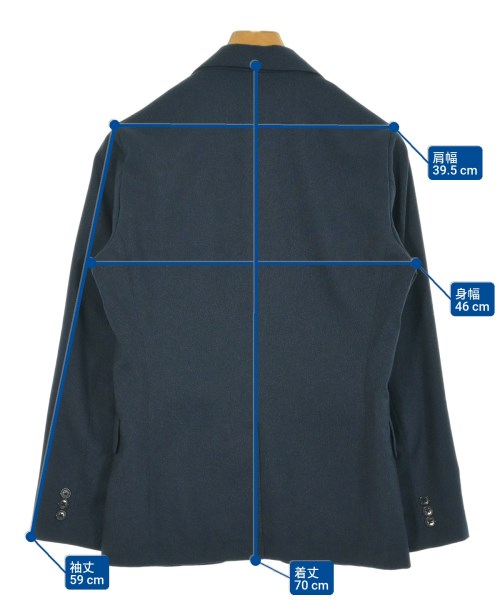 GLOSTER（グロスター）テーラードジャケット 紺 サイズ:S メンズ/2200654994061