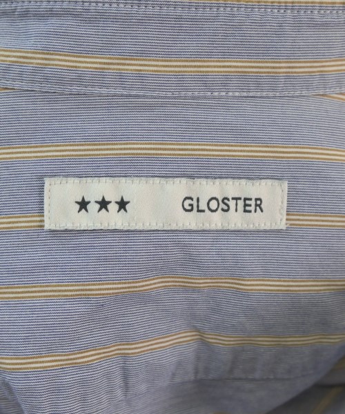 GLOSTER（グロスター）カジュアルシャツ 青 サイズ:L メンズ/2200637877060