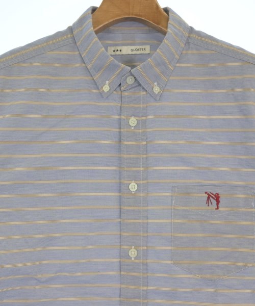 GLOSTER（グロスター）カジュアルシャツ 青 サイズ:L メンズ/2200637877060