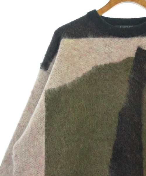 ALMOSTBLACK（オールモストブラック）ニット・セーター 黒 サイズ:3(L位) メンズ/2200636233164