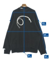 ALMOSTBLACK（オールモストブラック）スウェット 黒 サイズ:3(L位) メンズ/2200636233171