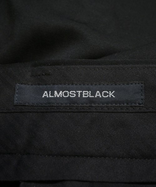 ALMOSTBLACK（オールモストブラック）ショートパンツ 黒 サイズ:-(M位) メンズ/2200637191302
