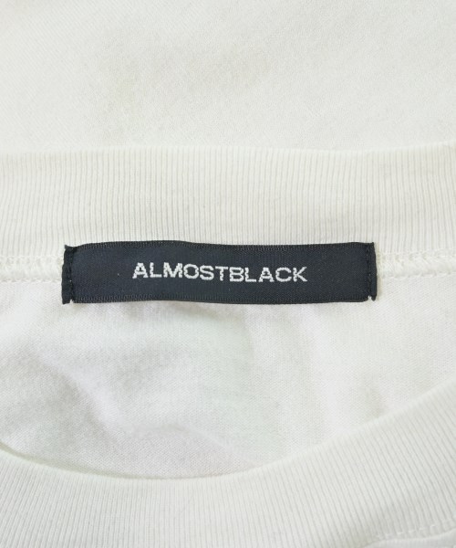 ALMOSTBLACK（オールモストブラック）Tシャツ・カットソー 白 サイズ:2(M位) メンズ/2200642546029