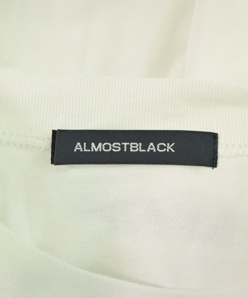 ALMOSTBLACK（オールモストブラック）Tシャツ・カットソー 白 サイズ:2/2(M位) メンズ/2200629837065