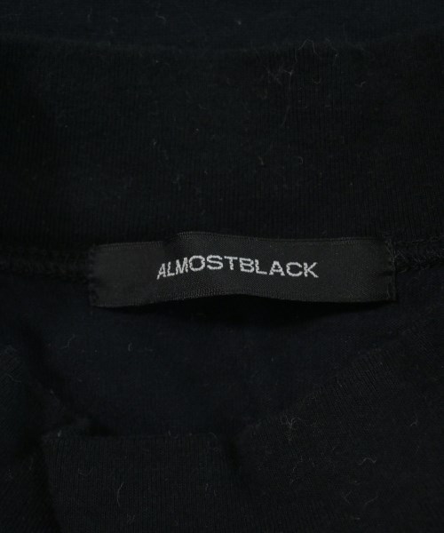 ALMOSTBLACK（オールモストブラック）Tシャツ・カットソー 黒 サイズ:2(M位) メンズ/2200639520124