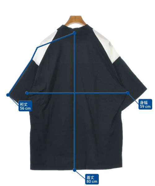 ALMOSTBLACK（オールモストブラック）Tシャツ・カットソー 黒 サイズ:2(M位) メンズ/2200639520124