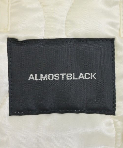 ALMOSTBLACK（オールモストブラック）ダウンコート 白 サイズ:1(S位) メンズ/2200622638225