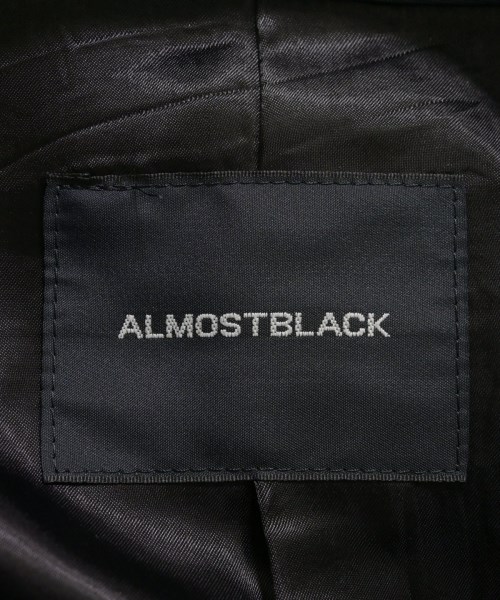 ALMOSTBLACK（オールモストブラック）ブルゾン 黒 サイズ:2(M位) メンズ/2200624451020