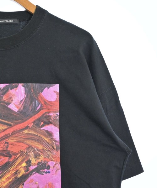 ALMOSTBLACK（オールモストブラック）Tシャツ・カットソー 黒 サイズ:2(M位) メンズ/2200612527454