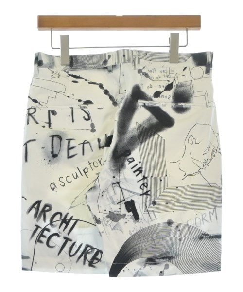 ALMOSTBLACK（オールモストブラック）ショートパンツ 白 サイズ:1(S位) メンズ/2200628778307