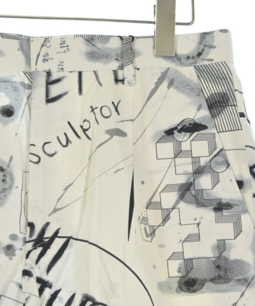 ALMOSTBLACK（オールモストブラック）ショートパンツ 白 サイズ:1(S位) メンズ/2200628778307