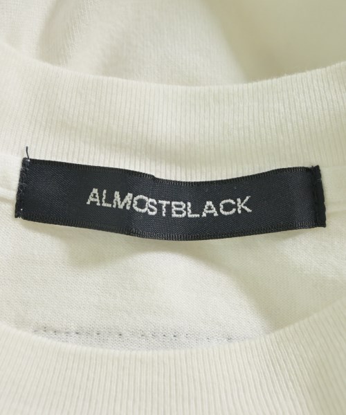 ALMOSTBLACK（オールモストブラック）Tシャツ・カットソー 白 サイズ:2(M位) メンズ/2200610624018