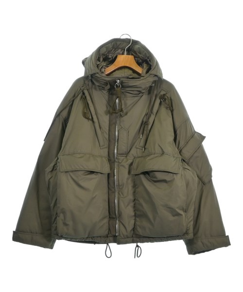 ALMOSTBLACK(オールモストブラック)ダウンジャケット/ダウンベスト カーキ サイズ:2(M位)/2200674105010