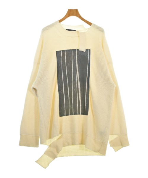 ALMOSTBLACK(オールモストブラック)ニット・セーター 白 サイズ:2(M位)/2200674105102