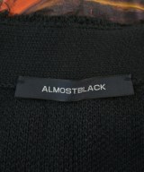 ALMOSTBLACK（オールモストブラック）カーディガン 黒 サイズ:2(M位) メンズ/2200674105119