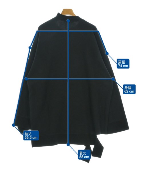 ALMOSTBLACK（オールモストブラック）スウェット 黒 サイズ:3(L位) メンズ/2200674105126