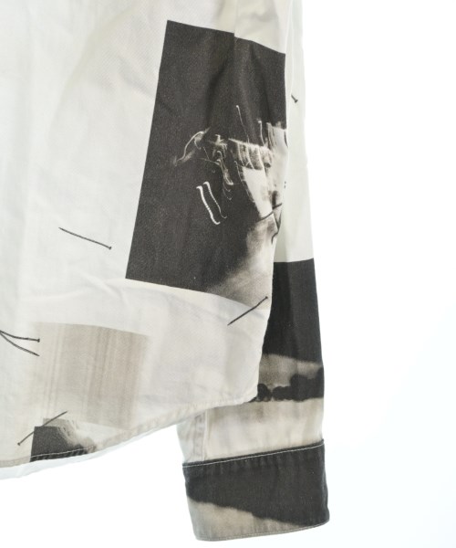 ALMOSTBLACK（オールモストブラック）カジュアルシャツ 白 サイズ:2(M位) メンズ/2200674105164