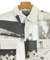 ALMOSTBLACK（オールモストブラック）カジュアルシャツ 白 サイズ:2(M位) メンズ/2200674105164