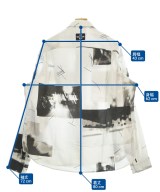 ALMOSTBLACK（オールモストブラック）カジュアルシャツ 白 サイズ:2(M位) メンズ/2200674105164