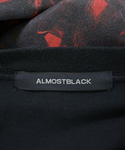 ALMOSTBLACK（オールモストブラック）Tシャツ・カットソー 黒 サイズ:3(L位) メンズ/2200674105355