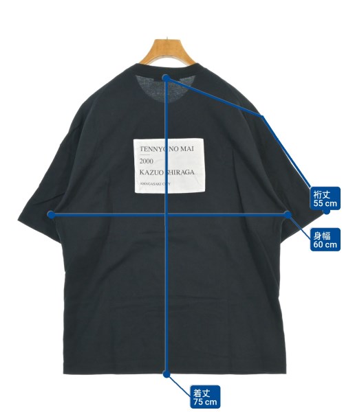 ALMOSTBLACK（オールモストブラック）Tシャツ・カットソー 黒 サイズ:3(L位) メンズ/2200674105362