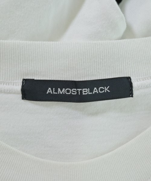 ALMOSTBLACK（オールモストブラック）Tシャツ・カットソー 白 サイズ:3(L位) メンズ/2200674105379
