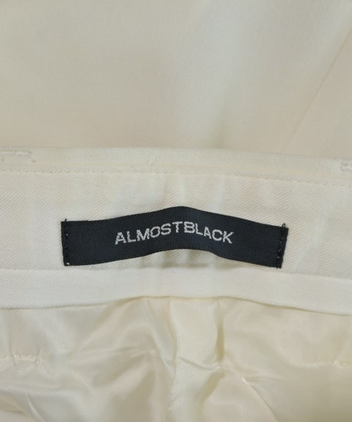 ALMOSTBLACK（オールモストブラック）その他 白 サイズ:2(M位) メンズ/2200674105423