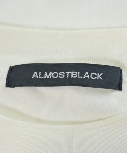 ALMOSTBLACK（オールモストブラック）Tシャツ・カットソー 白 サイズ:2/2(M位) メンズ/2200651184328