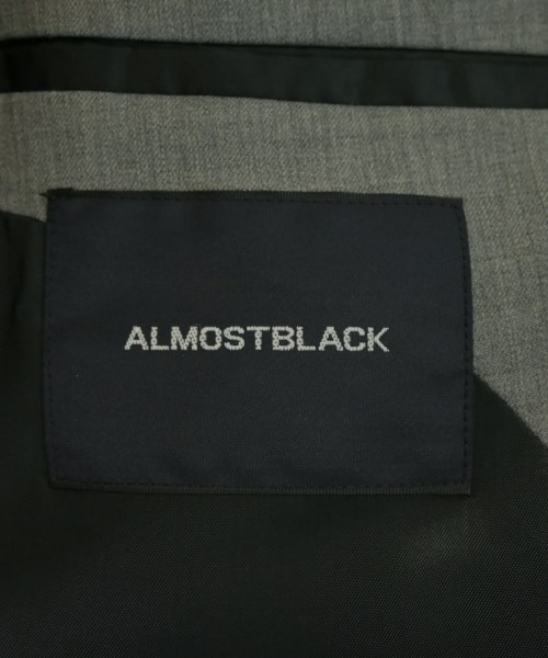 ALMOSTBLACK（オールモストブラック）カジュアルジャケット グレー サイズ:2(M位) メンズ/2200656657018