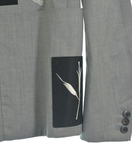 ALMOSTBLACK（オールモストブラック）カジュアルジャケット グレー サイズ:2(M位) メンズ/2200656657018