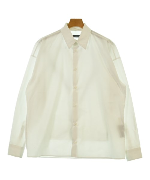 ALMOSTBLACK(オールモストブラック)カジュアルシャツ 白 サイズ:1(S位)/2200657345068