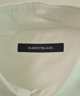 ALMOSTBLACK（オールモストブラック）カジュアルシャツ 白 サイズ:1(S位) メンズ/2200657345068