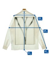 ALMOSTBLACK（オールモストブラック）カジュアルシャツ 白 サイズ:1(S位) メンズ/2200657345068