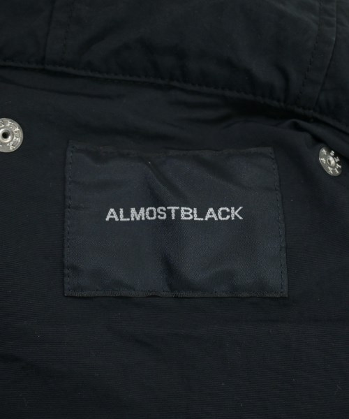 ALMOSTBLACK（オールモストブラック）コート 黒 サイズ:2(M位) メンズ/2200659791030