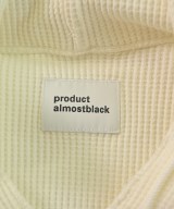 ALMOSTBLACK（オールモストブラック）パーカー 白 サイズ:1(S位) メンズ/2200645514070