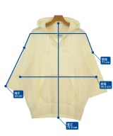 ALMOSTBLACK（オールモストブラック）パーカー 白 サイズ:1(S位) メンズ/2200645514070