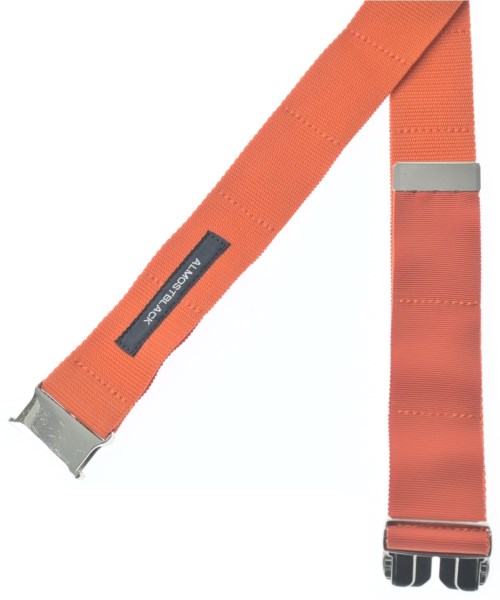 ALMOSTBLACK（オールモストブラック）ベルト オレンジ サイズ:- メンズ/2200647477267