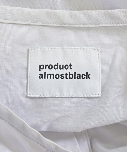 ALMOSTBLACK（オールモストブラック）カジュアルシャツ グレー サイズ:2(M位) メンズ/2200648968016