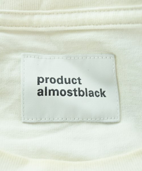 ALMOSTBLACK（オールモストブラック）Tシャツ・カットソー 白 サイズ:2(M位) メンズ/2200650104440