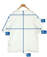 ALMOSTBLACK（オールモストブラック）Tシャツ・カットソー 白 サイズ:2(M位) メンズ/2200650104440