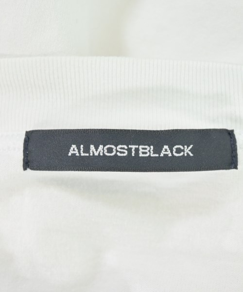 ALMOSTBLACK（オールモストブラック）Tシャツ・カットソー 白 サイズ:2(M位) メンズ/2200710010209