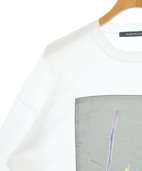 ALMOSTBLACK（オールモストブラック）Tシャツ・カットソー 白 サイズ:2(M位) メンズ/2200710010209