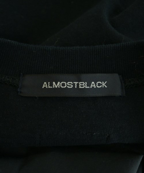 ALMOSTBLACK（オールモストブラック）Tシャツ・カットソー 黒 サイズ:2(M位) メンズ/2200665956089