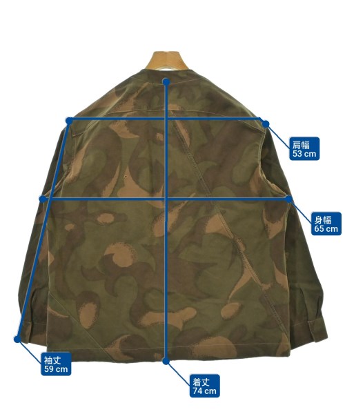 ALMOSTBLACK（オールモストブラック）その他 カーキ サイズ:2(M位) メンズ/2200655055099