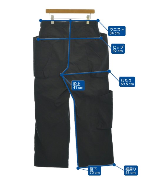 ALMOSTBLACK（オールモストブラック）その他 黒 サイズ:2(M位) メンズ/2200668799058